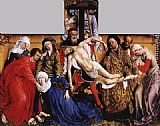 Rogier Van Der Weyden Canvas Paintings - Deposition